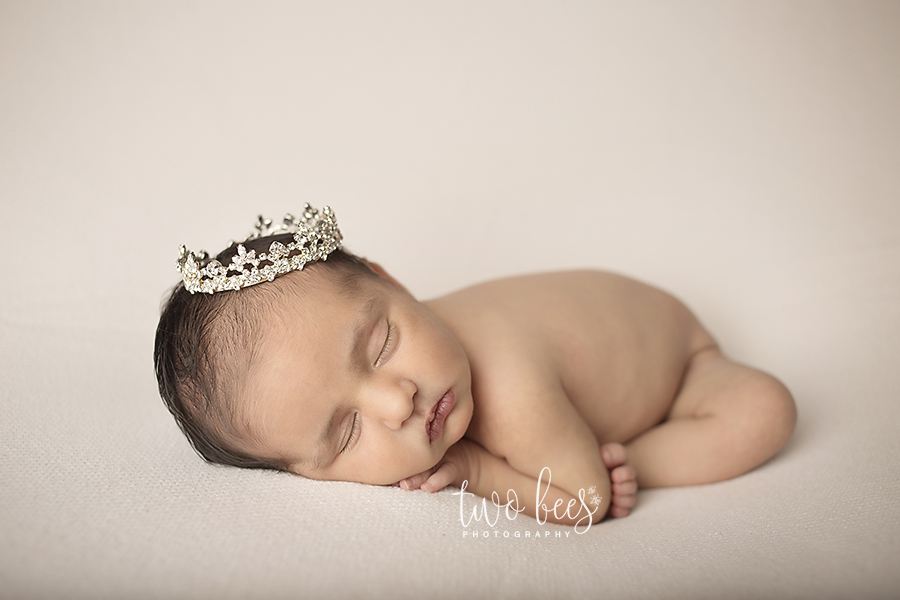 baby girl newborn crown