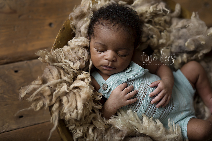 African American newborn photographer